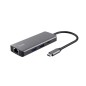 Docking usb tipo-c trust dalyx/ 2xusb/ 2xusb tipo-c/ 1xhdmi/ 1xrj45/ gris