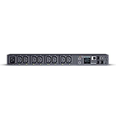 pCyberPower PDU41005 proporciona la salida de una unidad UPS generador o energia electrica a multiples dispositivos conectados 