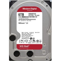 Western Digital WD Red NAS 6TB 3.5" Sata III 256MB - WD60EFAX