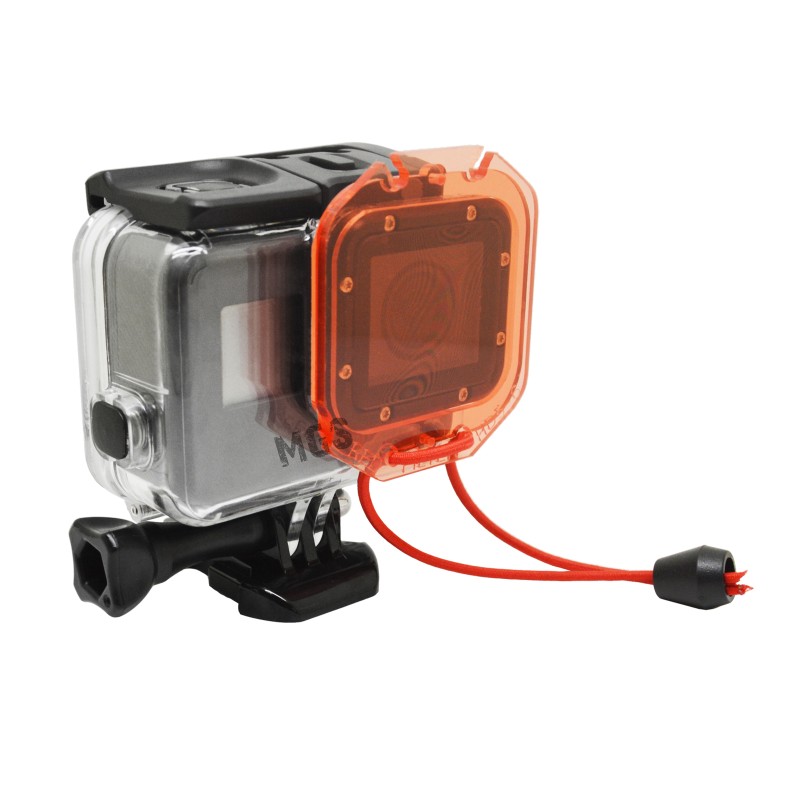 Filtro Rojo para Carcasa de Buceo GoPro Super Suit Hero7 (Hero6 | Hero5 Black) Hero 2018