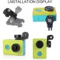 Adaptador Universal (1/4 Pulgada 20) para Cámaras Deportivas de Acción GoPro Xiaomi Sony Olympus Adaptador Universal (1/4 Pulgada 20) para Cámaras Deportivas de Acción GoPro Xiaomi Sony Olympus