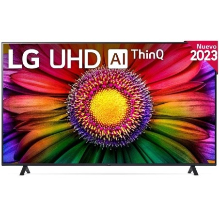 h2TV LG UHD 4K de 70 Serie 80 Procesador Alta Potencia HDR10 Dolby Digital Plus Smart TV webOS23 h2divulliColores intensos con 
