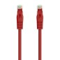 Cable de red rj45 utp nanocable 10.20.1800-l25-r cat.6a/ lszh/ 25cm/ rojo
