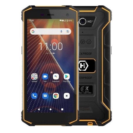 Smartphone ruggerizado hammer energy eco 2 3gb/ 32GB 5.5'/ negro y naranja