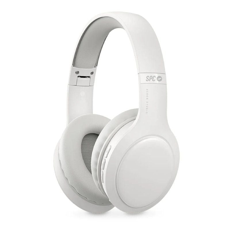 Auriculares inalámbricos spc heron studio/ con micrófono/ bluetooth/ blanco Auriculares inalámbricos spc heron studio/ con micrófono/ bluetooth/ blanco