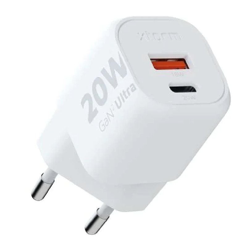 Cargador de pared xtorm xec020/ 1xusb tipo-c/ 1xusb/ 20w Cargador de pared xtorm xec020/ 1xusb tipo-c/ 1xusb/ 20w