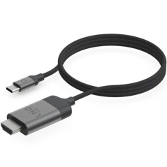 h2Adaptador HDMI 4K Cable 2m HDR h2ppEl cable adaptador HDMI LINQ se instala rapidamente y sin esfuerzo solo conectelo y listo 