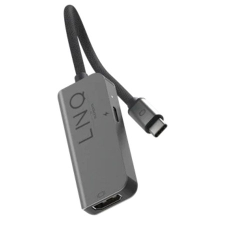 h2Adaptador HDMI 4K 2 en 1 con PD h2pDisfruta del contenido en la pantalla grande El adaptador HDMI 2 en 1 proporciona video y 