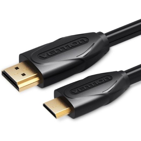 p ph2Cable de video Vention Micro HDMI a HDMI h2pCable Mini HDMI a HDMI convierta mini HDMI a sus dispositivos en HDMI estandar