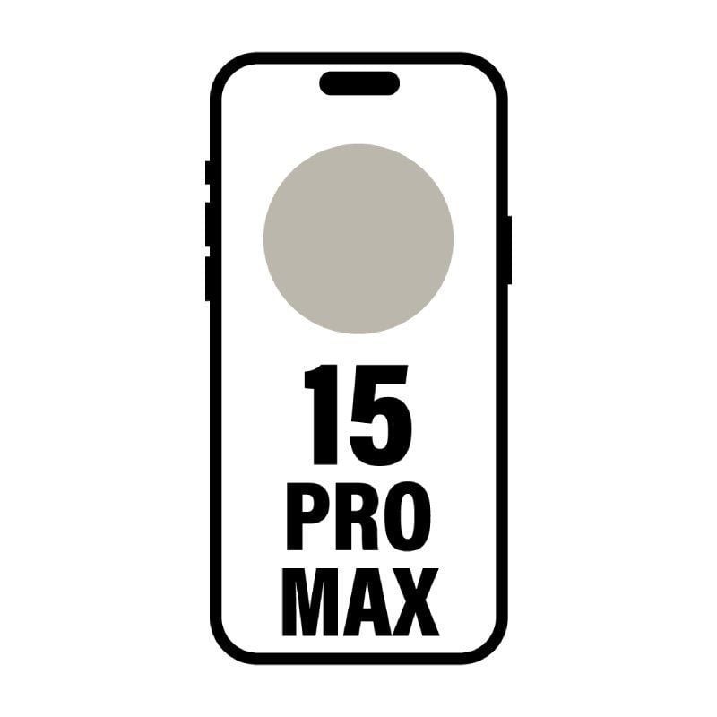 Smartphone apple iphone 15 pro max 512GB 6.7'/ 5G titanio natural