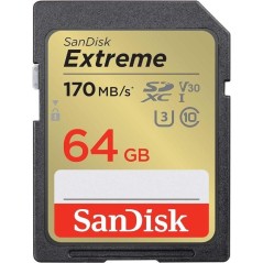 h2Tarjeta SanDisk Extreme SD UHS I h2p ph2Perfecta para el video de 4K UHD y las fotos en modo de rafaga secuencial h2pCon la t