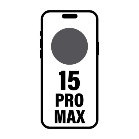 Smartphone apple iphone 15 pro max 256GB 6.7'/ 5G titanio negro