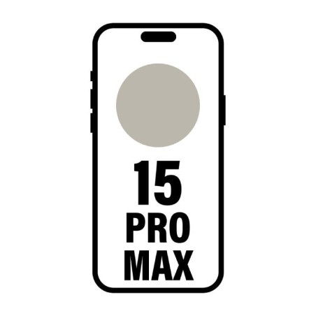Smartphone apple iphone 15 pro max 256GB 6.7'/ 5G titanio natural