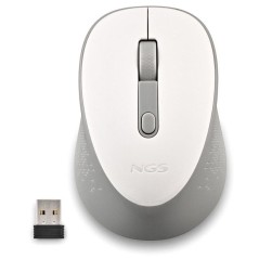 ph2DEW WHITE h2p24GHZ RAToN oPTICO INALaMBRICO NANO RECEPTOR 800 1600 DPI pp pulliEste raton cuenta con 2 botones y una rueda d