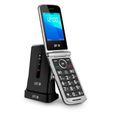 pTelefono movil con conectividad 4G para personas mayores Con tapa protectora pantalla de 288221 amplio teclado dos memorias di