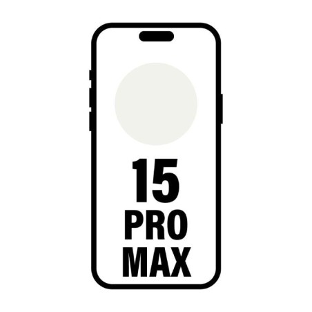 Smartphone apple iphone 15 pro max 512GB 6.7'/ 5G titanio blanco