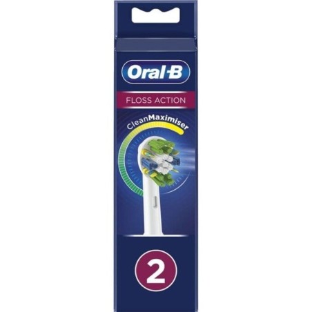 Cabezal de recambio braun para cepillo braun oral-b floss action/ pack 2 uds