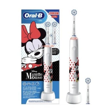 pDescubre el innovador cepillo electrico Oral B Junior disenado especialmente para ninos mayores de 6 anos Este dispositivo tra