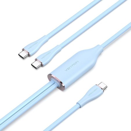 pul libEspecificaciones b li liTipo de cable USB li liConexiones USB Tipo C Macho 2 x USB Tipo C Macho li liColor Azul liliLong