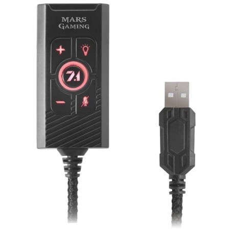 pMars Gaming MSC2 es la tarjeta de sonido envolvente USB 71 perfecta para llevar el sonido de tus auriculares al siguiente nive