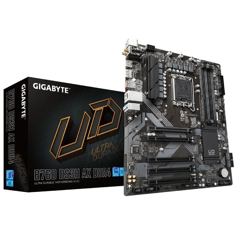 Placa Base Gigabyte B760 ds3h ax DDR4 Socket 1700