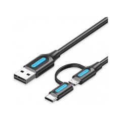 pul libEspecificaciones b li liVersion USB 20 li liInterfaz USB A a USB Tipo C y a MicroUSB li liLongitud 1m li liVelocidad de 