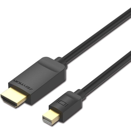 ph2Cable adaptador de Mini DisplayPort a HDMI h2divbr divh2Especificaciones h2ulliColor Negro liliTipo de conector HDMI A Macho