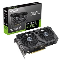 ph2ASUS Dual GeForce RTX8482 4060 Ti EVO OC Edition 8GB GDDR6 esta disenada para una amplia compatibilidad con diseno de ventil