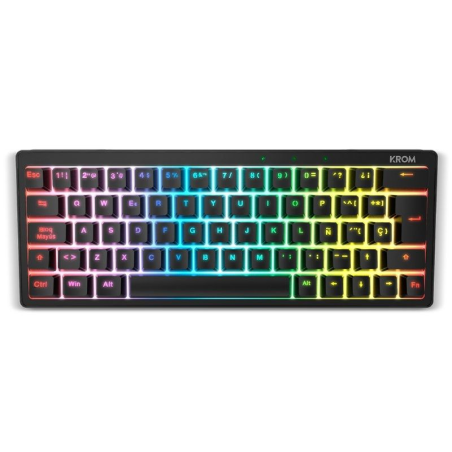 ph2KREATOR h2h2RGB HOT SWAP MINI KEYBOARD h2ul liTeclado mecanico con switches mecanicos lubricados li liTecnologia Hot Swap pa