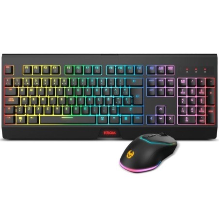 h2KABALA h2divKrom Kabala es el primer pack gaming inalambrico que se suma al catalogo de Krom Completa tu setup con este compl