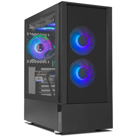 ph2HUMMER NEMESIS BLACK h2h2ARGB MINIMAL MID TOWER h2ul liVentiladores infinitos LED ARGB li liLateral y frontal de cristal tem