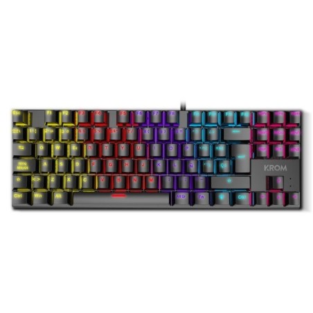 ph2KASIC TKL h2h2MECHANICAL RAINBOW TKL GAMING KEYBOARD h2ul liFormato TKL sin teclado numerico li liTeclado mecanico con switc