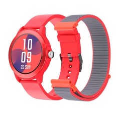 ph2SPC SMARTEE DUO VIVO h2pSmartwatch de 1278221 con pantalla tactil de alta definicion 3 colores disponibles 2 correas interca