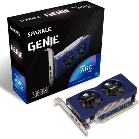 h2SPARKLE Intel Arc A380 GENIE 6GB GDDR6 SA380G 6G h2divh2CARACTERiSTICAS h2pulliSe incluye soporte corto gratuito liliDiseno d