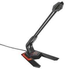 Microfono con conexion USB libre de distorsiones para chat de alta calidad en sesiones de juegos de ordenadorpbr pulliColocacio
