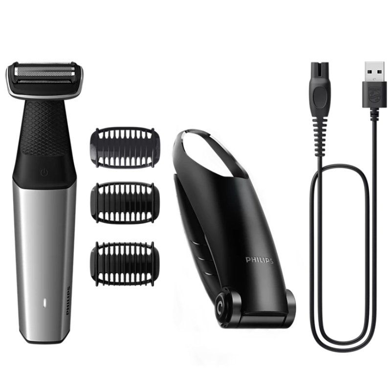 Afeitadora philips bodygroom series 5000 bg5021/ con batería/ 4 accesorios Afeitadora philips bodygroom series 5000 bg5021/ con batería/ 4 accesorios