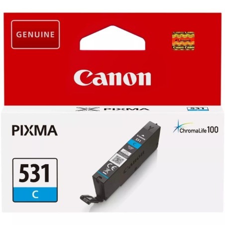 pEl cartucho de tinta cian Canon CLI 531C te permite producir fotos de alta calidad con tu impresora El cartucho cuando se util