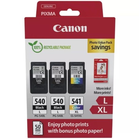 pEste value pack de papel fotografico de alto rendimiento es la solucion ideal para una impresion asequible Incluye dos packs d
