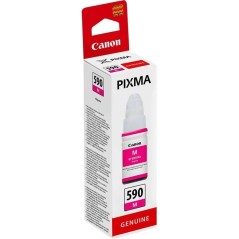 h2Botella de tinta magenta GI 590 de Canon h2divDisfruta de una impresion en color vivida con el deposito recargable de tinta m