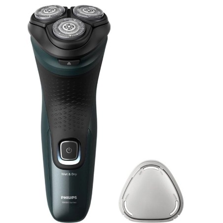ph2Shaver 3000X Series h2pAfeitadora electrica en seco y en humedo ph2Con tecnologia SkinProtect h2pulliLas cuchillas PowerCut 