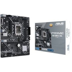 h2PRIME H610M E D4 CSM h2divpPlaca base Intel H610 LGA 1700 micro ATX con DDR4 PCIe 40 dos ranuras M2 Realtek 1 Gb Ethernet Dis