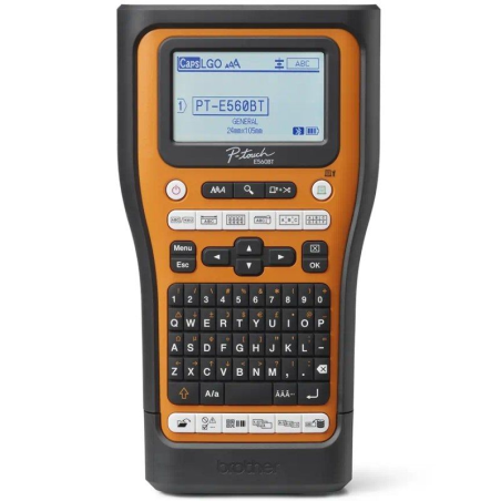 h2PT E560BTVP h2divpRotuladora electronica con conexion PC y Bluetooth para instaladores profesionales pLa rotuladora P Touch E