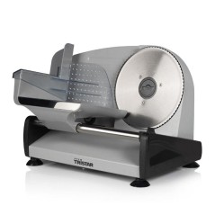 pEl potente y resistente corta fiambres Tristar EM 2099 corta cualquier tipo de carne queso y pan con facilidad Ajuste el groso