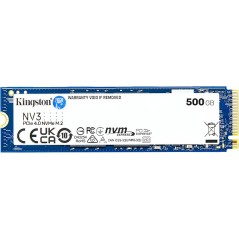 Kingston NV3 Disco SSD 500GB M.2 2280 PCIe NVMe