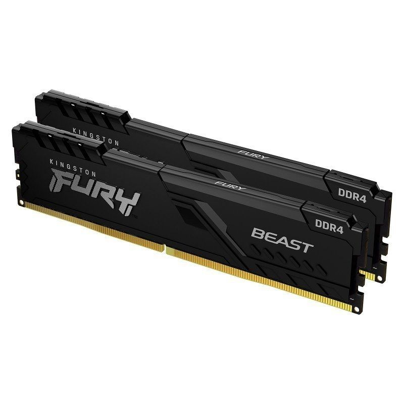 Memoria ram kingston fury beast 2 x 16gb/ ddr4/ 3200mhz/ 1.35v/ cl16/ dimm Memoria ram kingston fury beast 2 x 16gb/ ddr4/ 3200mhz/ 1.35v/ cl16/ dimm