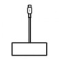 Adaptador apple de conector lightning a av digital mw2p3zm/a Adaptador apple de conector lightning a av digital mw2p3zm/a