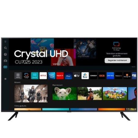 h255 Crystal UHD CU7025 4K Smart TV 2024 h2divp pulliPurColor liliProcessador Crystal 4K liliSmart Hub li ulp ph2PurColor h2pbC