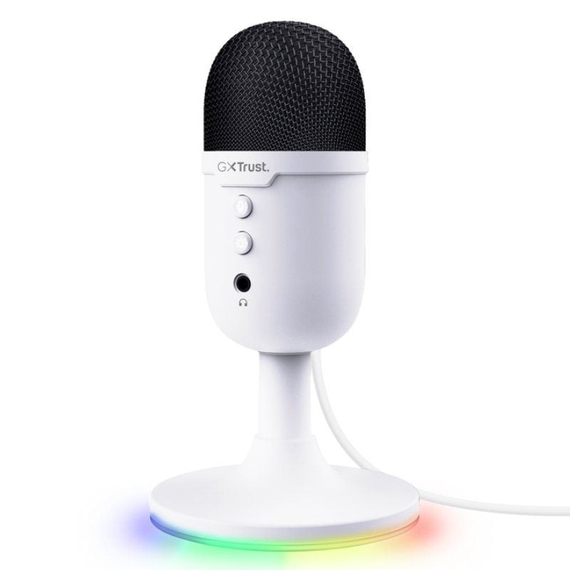 Micrófono trust gaming gxt 234w yunix/ usb/ blanco Micrófono trust gaming gxt 234w yunix/ usb/ blanco