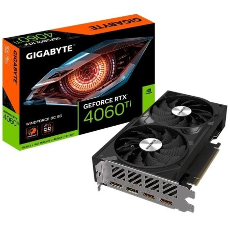 h2GeForce RTX8482 4060 Ti WINDFORCE OC 8G h2divulliCon tecnologia NVIDIA DLSS 3 arco ultraeficiente de Ada Lovelace y trazado d