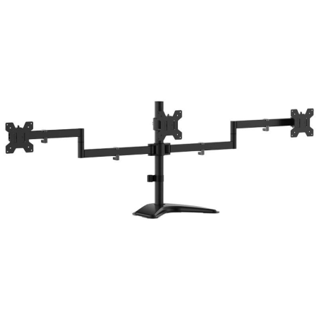 h2Soporte para 3 Monitores Aisens DT27TSR 287 h2h2Especificaciones h2p pulliSoporte de mesa con peana eco giratorio e inclinabl